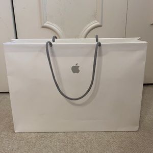 apple drawstring bolsa